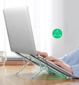 Ugreen Podstawka pod laptop 8-17'' srebrna (LP451) 2