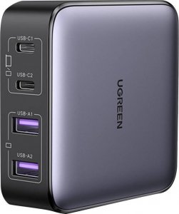 Ładowarka Ugreen Ładowarka sieciowa UGREEN CD327 Nexode, 2x USB-C, 2x USB-A, GaN, 65W (szary) 4