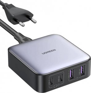 Ładowarka Ugreen Ładowarka sieciowa UGREEN CD327 Nexode, 2x USB-C, 2x USB-A, GaN, 65W (szary) 5