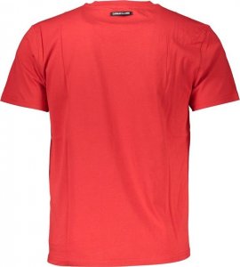 Cavalli Class CAVALLI CLASS T-SHIRT Z KRÓTKIM RĘKAWEM MĘSKI CZERWONY 2XL 2