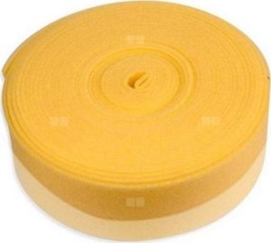 QIK Taśma brzegowa - zółta - QIK 8mm / 150mm - nacięcia, folia - rolka 50 mb (op. 13 rolek) 1