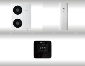 Saunier Duval Pakiet systemowy OZE Nr 01 - Pompa ciepła GeniaAir Split OS HA 12-5 OS 400V + wieża hydrauliczna HA 12-5 STB + SRC 720 2