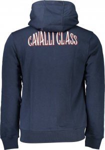 Cavalli Class BLUZA MĘSKA CAVALLI CLASS Z ZAMKIEM NIEBIESKA S 2
