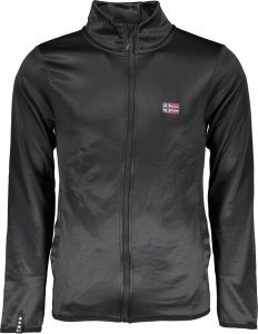 Norway 1963 BLUZA NORWEGIA 1963 Z ZAMKIEM MĘSKA CZARNA M 3
