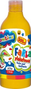 Bambino Farby plakatowe w butelce 500ml Bambino żółta 1