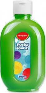 Keyroad Farba plakatowa KEYROAD, 300ml, butelka, zielona 1