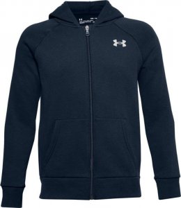 Under Armour Bluza Under Armour Y Rival Cotton FZ Hoodie Jr 1357613 408 1