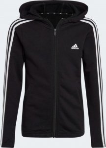 Adidas Bluza adidas Essentials 3 Stripes Full-Zip Hoodie Jr IC3634 1
