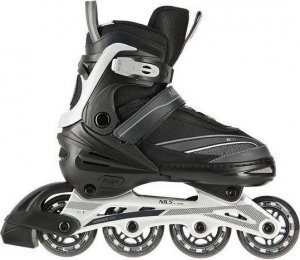 Rolki Nils Extreme NA1123A z wymienną płozą regulowane czarne r. 35-38 4