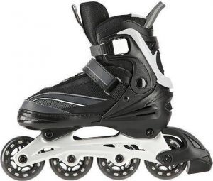 Rolki Nils Extreme NA1123A z wymienną płozą regulowane czarne r. 35-38 5