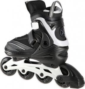 Rolki Nils Extreme NA1123A z wymienną płozą regulowane czarne r. 35-38 6