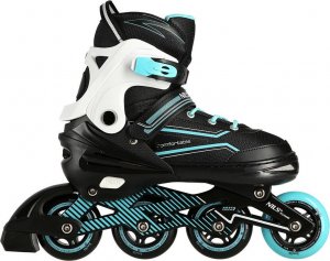 Rolki Nils Extreme NA1169A z wymienną płozą regulowane turkusowe r. 35-38 4