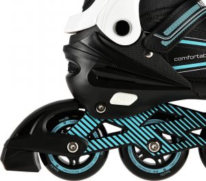 Rolki Nils Extreme NA1169A z wymienną płozą regulowane turkusowe r. 35-38 6