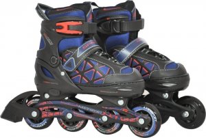 Rolki Axer Sport Spring z wymienną płozą regulowane czarne r. 35-38 4