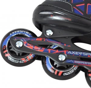 Rolki Axer Sport Spring z wymienną płozą regulowane czarne r. 35-38 7