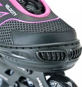 Rolki Allright Velocity rekreacyjne regulowane różowe r. 35-38 4