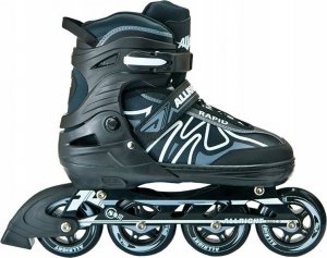 Rolki Allright Rapid rekreacyjne regulowane czarne r. 35-38 3
