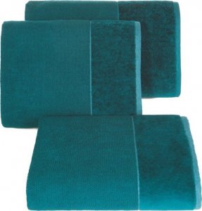 Eurofirany Ręcznik bawełna LUCY6 50X90 ciemny turkusowy 1