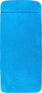 vidaXL Ręczniki plażowe, 4 szt., turkusowe, 60x135 cm, 400 g/m 4
