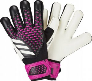 Adidas Rękawice bramkarskie adidas Predator Match Fingersave czarno-różowe HN3340 9 1