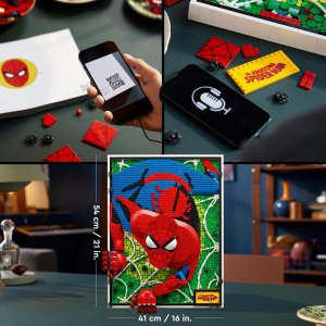 LEGO Art Niesamowity Spider-Man (31209) 2