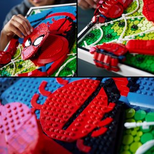 LEGO Art Niesamowity Spider-Man (31209) 4