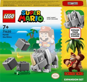 LEGO Super Mario Nosorożec Rambi — zestaw rozszerzający (71420) 1