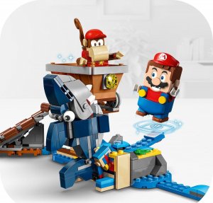 LEGO Super Mario Przejażdżka wagonikiem Diddy Konga — zestaw rozszerzający (71425) 4