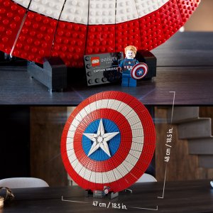 LEGO Marvel Tarcza Kapitana Ameryki (76262) 2