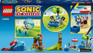 LEGO  Sonic the Hedgehog Sonic — wyzwanie z pędzącą kulą (76990) 9