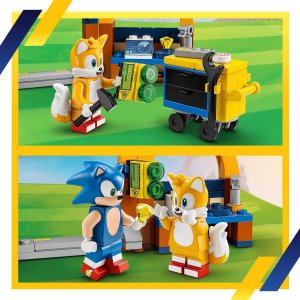 LEGO Sonic the Hedgehog Sonic Tails z warsztatem i samolot Tornado (76991) 4