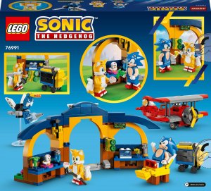 LEGO Sonic the Hedgehog Sonic Tails z warsztatem i samolot Tornado (76991) 9