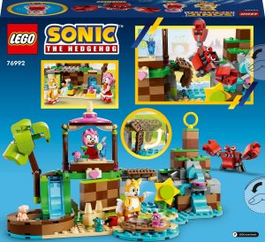 LEGO Sonic the Hedgehog Sonic Wyspa dla zwierząt Amy (76992) 9