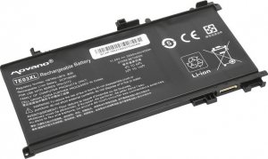Bateria Movano Bateria TE03XL TPN-Q172 do HP Omen 15 Pavilion 15 5