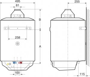 Bojler Ariston S/SGA X 120 EE 120 4.3 kW (3211199) 3