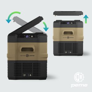 Lodówka turystyczna Peme Quest 40 Storm Sand 9