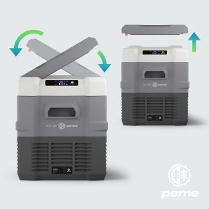 Lodówka turystyczna Peme Quest 40 Adventure Orange 9