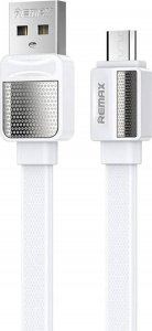 Kabel USB Remax USB-A - microUSB 1 m Biały (RC-154m white) 1