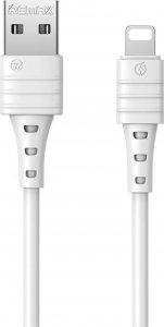 Kabel USB Remax USB-A - Lightning 1 m Biały (RC-179i white) 1