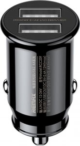 Ładowarka Remax Ładowarka samochodowa 2x USB, REMAX RCC239, 2.4A (czarna) 1