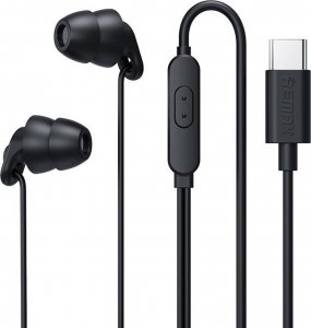 Słuchawki Remax Słuchawki Remax RM-518a, USB-C, 1.2m (czarne) 1