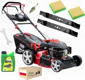 Kosiarka spalinowa Sigma BN53SMH-B Czerwona 2