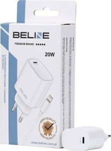 Ładowarka Beline Ładowarka sieciowa 20W USB-C+kabel Lightning 1