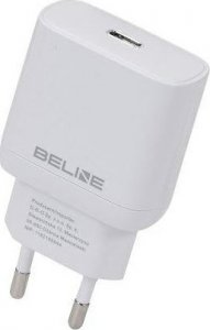 Ładowarka Beline Ładowarka sieciowa 25W GaN USB-C PD 3.0 bez kabla, biała 3