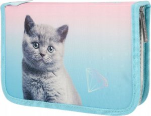 Piórnik Starpak Piórnik rozkładany szkolny wyposażenie Kotki 6