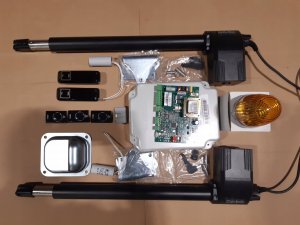 Faac Zestaw Alfa - 414 do 8m bram dwuskrzydłowych 9