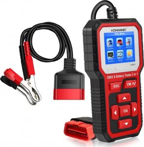 Konnwei Miernik diagnostyczny, skaner OBD2, tester baterii Konnwei KW681 2