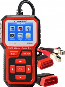 Konnwei Miernik diagnostyczny, skaner OBD2, tester baterii Konnwei KW681 3