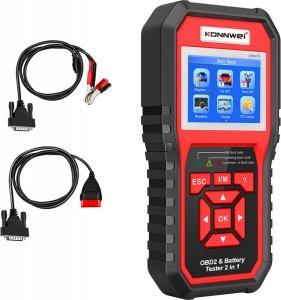 Konnwei Miernik diagnostyczny, skaner OBD2, tester baterii Konnwei KW870 2