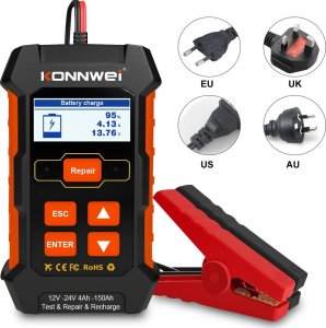 Konnwei Prostownik, miernik baterii Konnwei 520 5